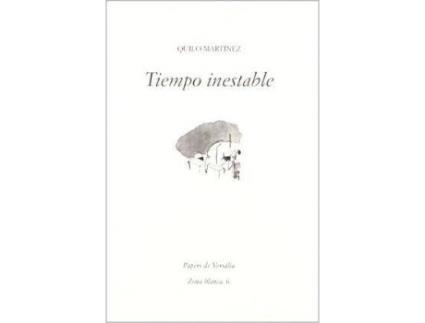 Livro Tiempo inestable de Quilo Martã­Nez Muã±Oz (Espanhol)