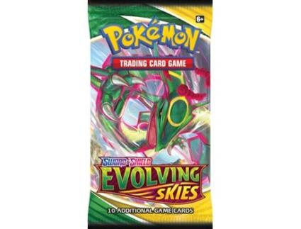 Jogo de Cartas POKEMON PKM Sword & Shield 7 Evolving Skies Booster (6 anos)