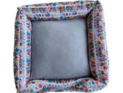 Cama para Cães e Gatos  Ninho Mm's S (Multicor - 45x45 cm - Algodão)