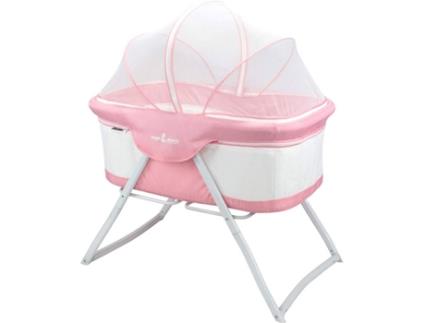 Berço  Bebito (Rosa - Algodão - 71x97x58cm - Idade Recomendada: 2 Anos)