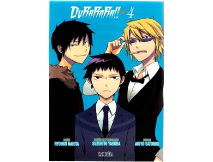Livro Durarara!! 4 de Ryohgo Yasuda Narita, Akiyo Suzuhito Satorigi (Espanhol)