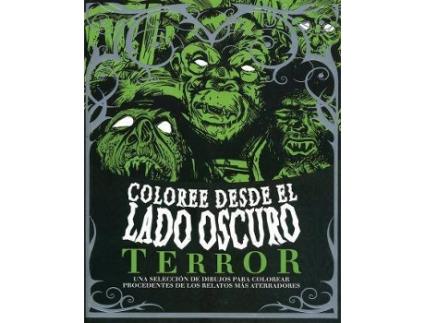 Livro Coloree Desde El Lado Oscuro. Terror de Parragon Books Ltd (Espanhol)