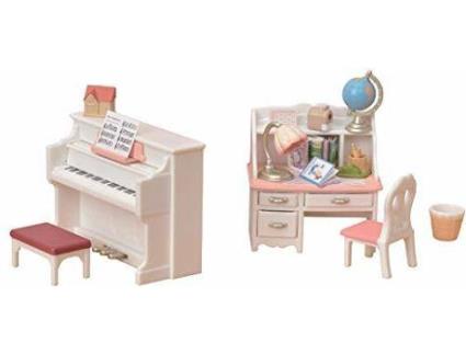 Mobiliário de Brincar  Piano & Desk Set (Idade Mínima: 4 Anos - 7.9x6.8x2.4 cm)