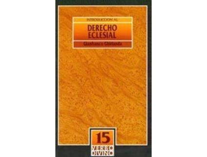 Livro Introduccion Al Derecho Eclesial de Gianfranco Ghirlanda (Espanhol)