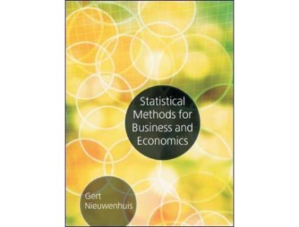 Livro Statistical Methods for Business and Economics de Gert Nieuwenhuis (Inglês)