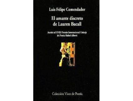 Livro Amante Discreto De Lauren Bacall de Luis F. Comendador (Espanhol)