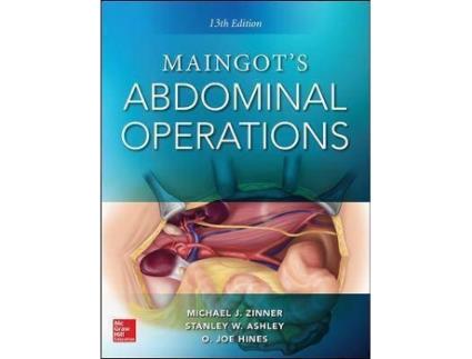 Livro Maingot's Abdominal Operations. de Michael Zinner, Stanley Ashley, O. Joe Hines (Inglês)