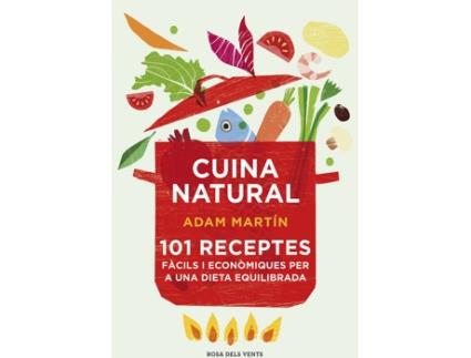 Livro Cuina Natural de Adam Martin (Catalão)