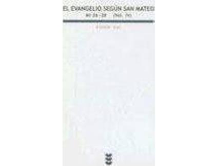 Livro El Evangelio Segun San Mateo IV : Mt 26-28 de Ulrich Luz (Espanhol)