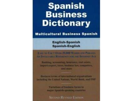 Livro Spanish Business Dictionary, Multicultural Business Spanish : English-Spanish/ Spanish-English de Morry Sofer (Inglês)