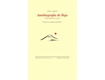 Livro Autobiografía De Rojo de Anne Carson (Espanhol)