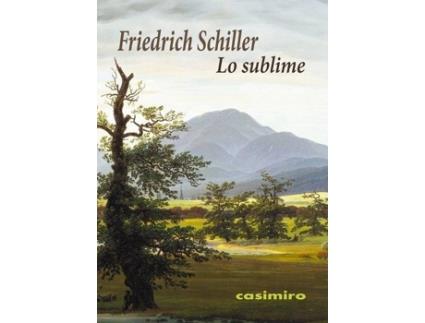 Livro Lo Sublime de Friedrich Schiller (Espanhol)