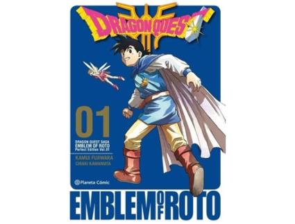 Livro Dragon Quest Emblem Of Roto de Kamuri Fujiwara (Espanhol)