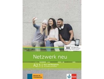 Livro Netzwerk neu in Teilbanden : Kurs- und Ubungsbuch A2.1 mit Audios und Videos de Stefanie Dengler, Helen Schmitz, Paul Rusch (Alemão)