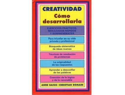 Livro Creatividad, cómo desarrollarla de Anne Bacus-Lindroth Christian Romain (Espanhol)