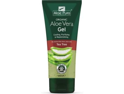 Creme Corporal  Aloe Vera Gel Com Árvore De Chá (200 ml)