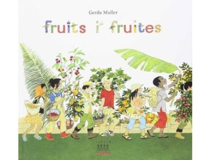 Livro Fruits I Fruites de Gerda Muller (Catalão)