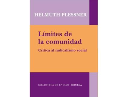Livro Los Límites De La Comunidad de Helmuth Plessner (Espanhol)