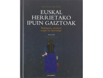 Livro Euskal Herrietako Ipuin Gaiztoak de Juan Kruz Igerabide Sarasola (Basco)