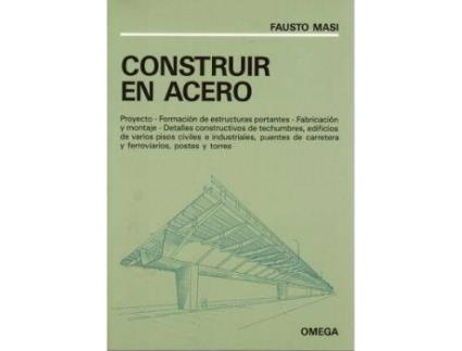 Livro Construir en acero de Fausto Masi (Espanhol)
