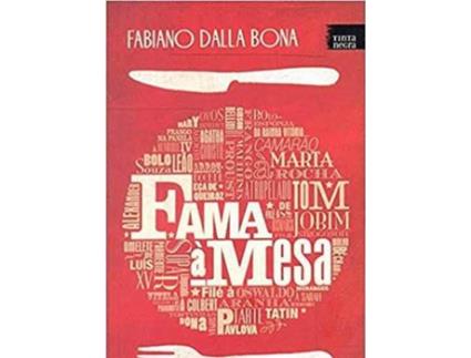 Livro Fama À Mesa de Fabiano Dalla Bona (Português-Brasil)