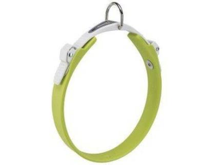 Coleira para Cães  Ergoflex (Verde - 21-25 x 1.5 cm - Borracha)