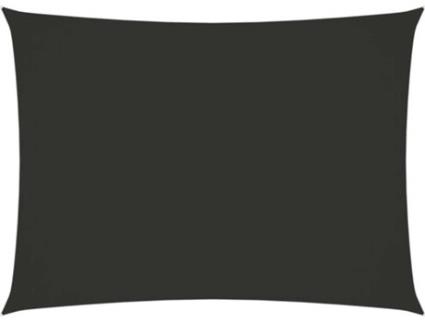 Toldo de Vela  Retangular (Cinzento Antracite - Tecido - 2.5x4 m)