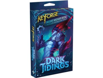 Jogo de Cartas  KeyForge: Dark Tidings Deluxe Deck (12 anos)