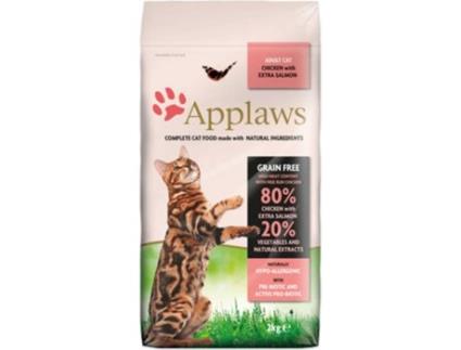 Ração para Gatos  (7.5 Kg - Seca - Adulto - Sabor: Frango e Salmão)