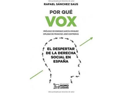 Livro Por qué Vox de Prólogo por Enrique García-Máiquez López, Rafael Sánchez Saus (Espanhol)