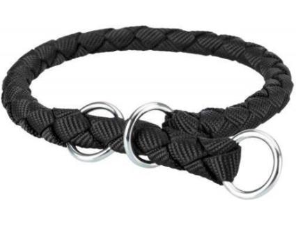 Coleira para Cães  Redondo (Preto - 47-55 x 1.8 cm - Nylon)