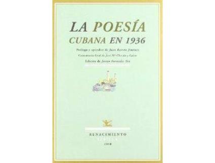 Livro Poesia Cubana En 1936 de Javier Fornieles (Espanhol)