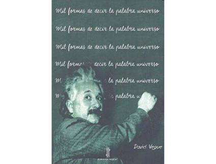 Livro Mil formas de decir la palabra universo de David Vegue (Espanhol)