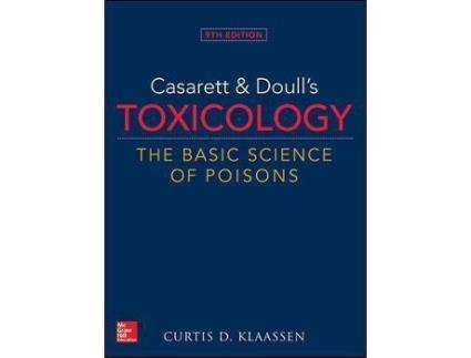 Livro Casarett & Doull's Toxicology: The Basic Science of Poisons de Curtis Klaassen (Inglês)