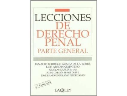 Livro Lecciones de derecho penal : parte general de Luis (Arroyo Zapatero) Arroyo (Espanhol)
