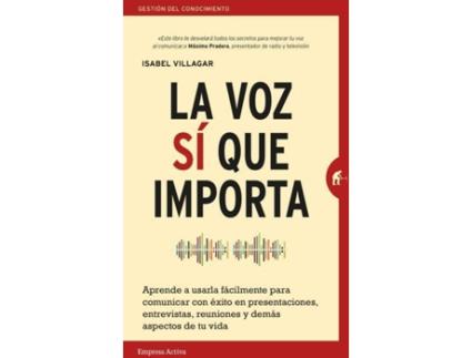 Livro La Voz Si Que Importa de Isabel Villagar (Espanhol)