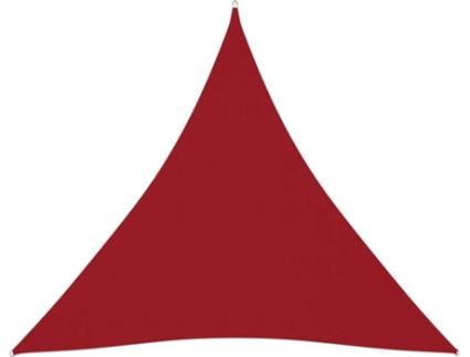 Toldo de Vela  (Vermelho - Tecido - 3x3x3 m)