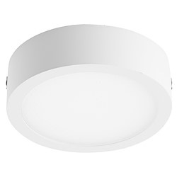 Candeeiro de teto LED REDONDO KAJU 8W 3000K BRANCO