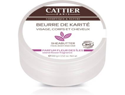 Creme Corporal  Manteiga De Karité Fragância A Flores Das Ilhas Bio (100 gr)