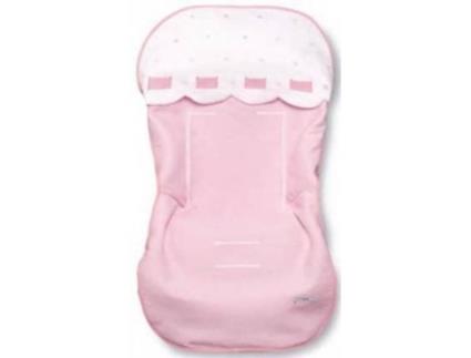 Forra oval  Class em Branco e Rosa