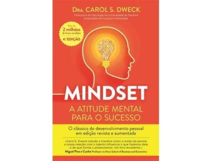 Livro Mindset de Dra. Carol S. Dweck (Português)
