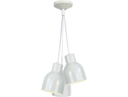 Candeeiro de Teto  Carlson 30 cm (Branco Marfim - E27 - Máx. 40W - Metal)