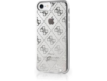 Capa iPhone 6, 6s, 7, 8  Monograma Transparente