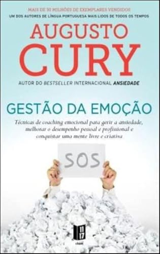 Livro Gestão da Emoção de Augusto Cury (Português)