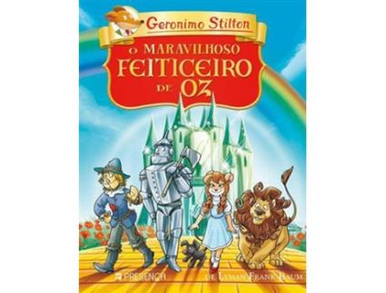 Livro O Maravilhoso Feiticeiro de Oz de Lyman Frank Baum de Geronimo Stilton (Português)