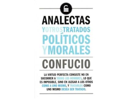 Livro Analectas Y Otros Tratados Políticos Y Morales de Confucio (Espanhol)