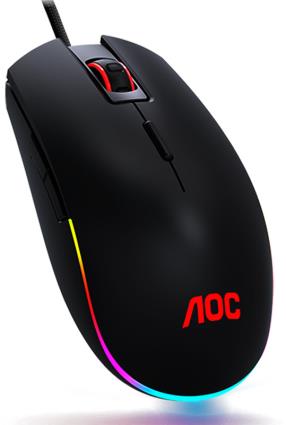 Rato  Gaming GM500 5000DPI RGB Preto