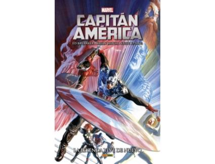 Livro Marvel Integral Capitán América. La Leyenda Vive De Nuevo de Ed Brubaker (Espanhol)