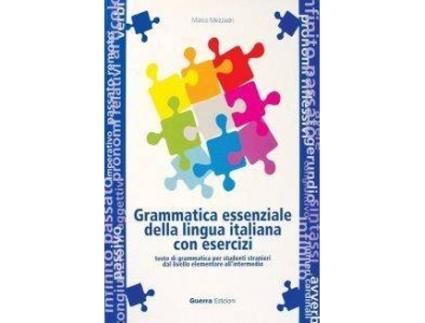 Livro Grammatica Essenziale Della Lingua Italiana Con Esrcizi de Marco Mezzadri (Italiano)