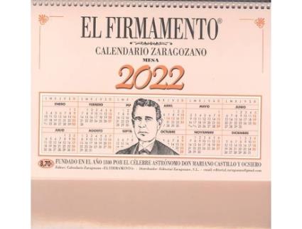 Livro Calendario Sobremesa Zaragozano 2022 de Vvaa (Espanhol)